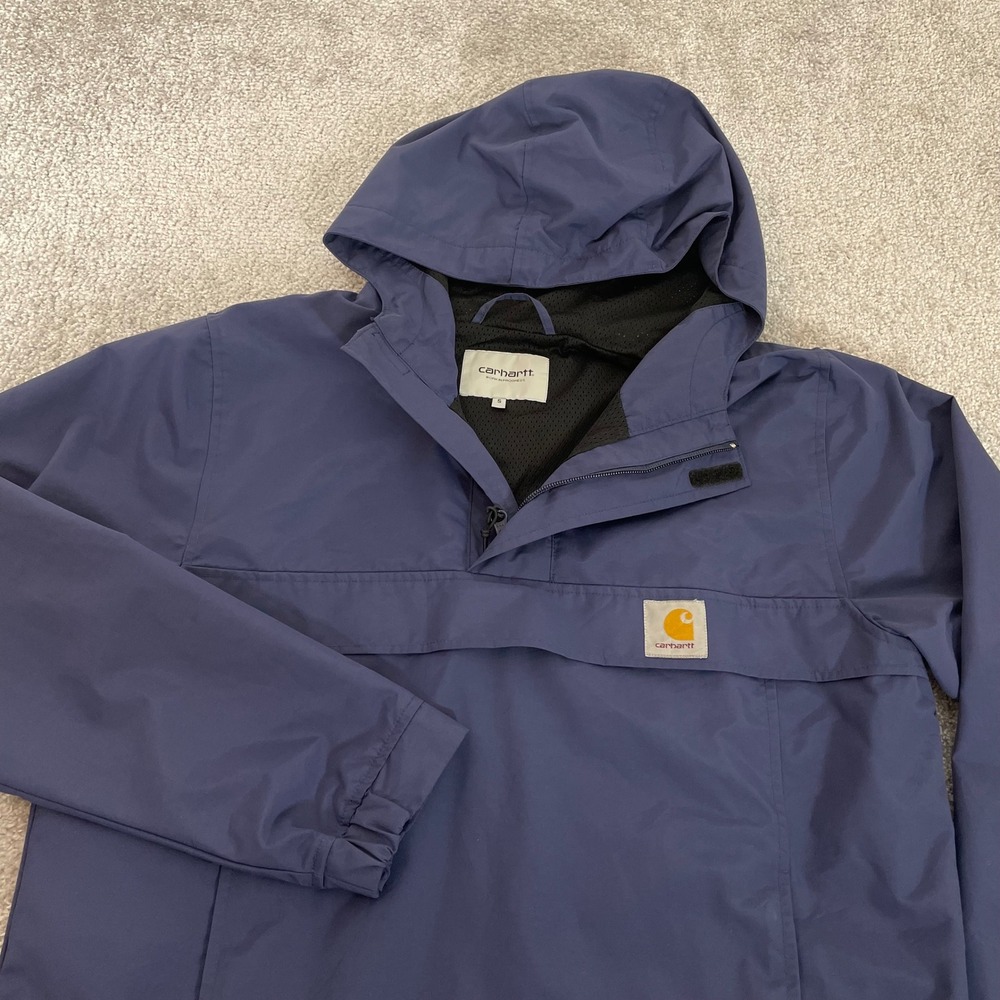 Carhartt Work in Progress Nimbus Pullover Mens Small Anorak Jacket Mesh Lined